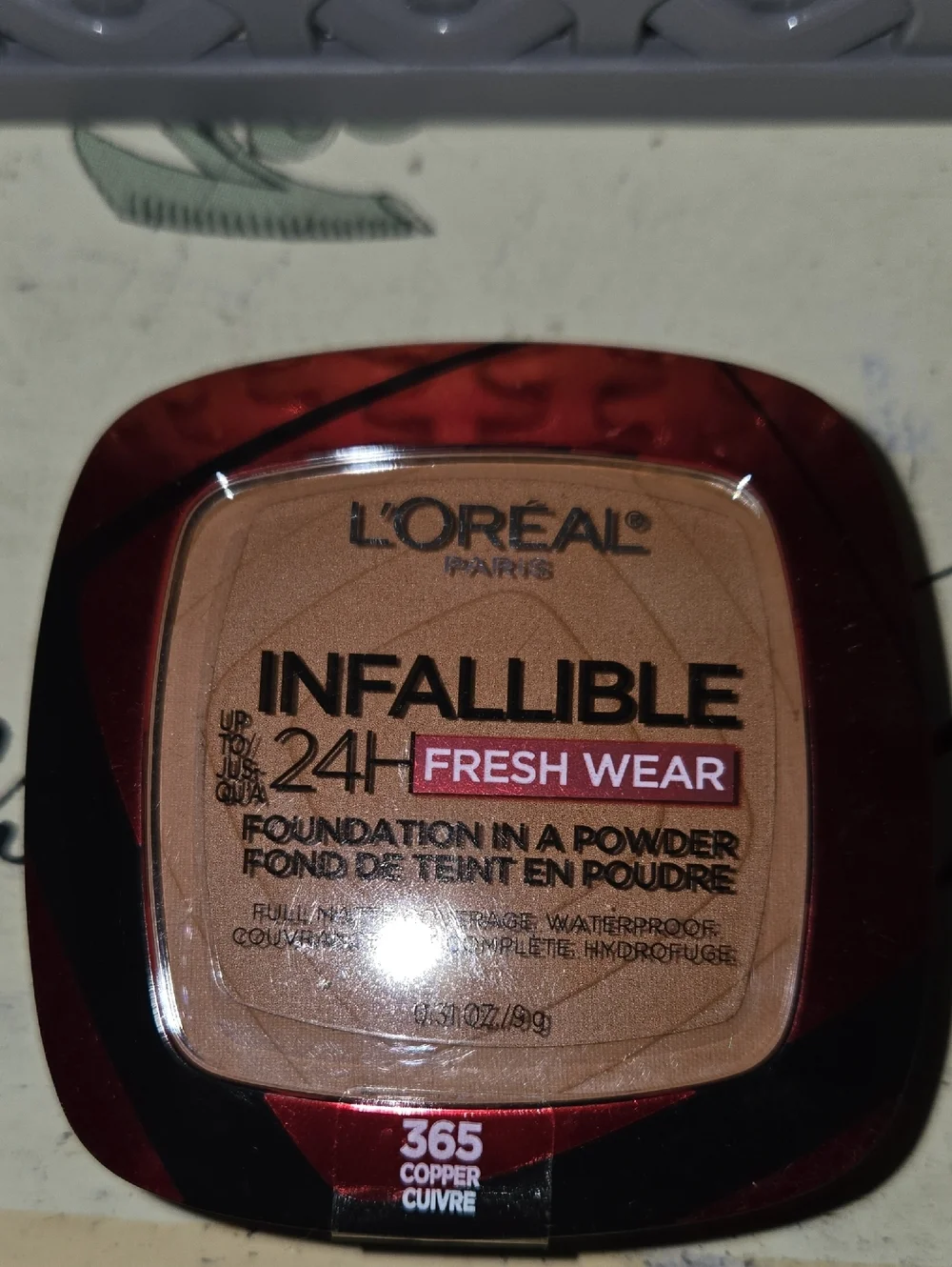 L'Oréal Infallible Fresh Wear Foundation In A Powder - 365 Copper Beige